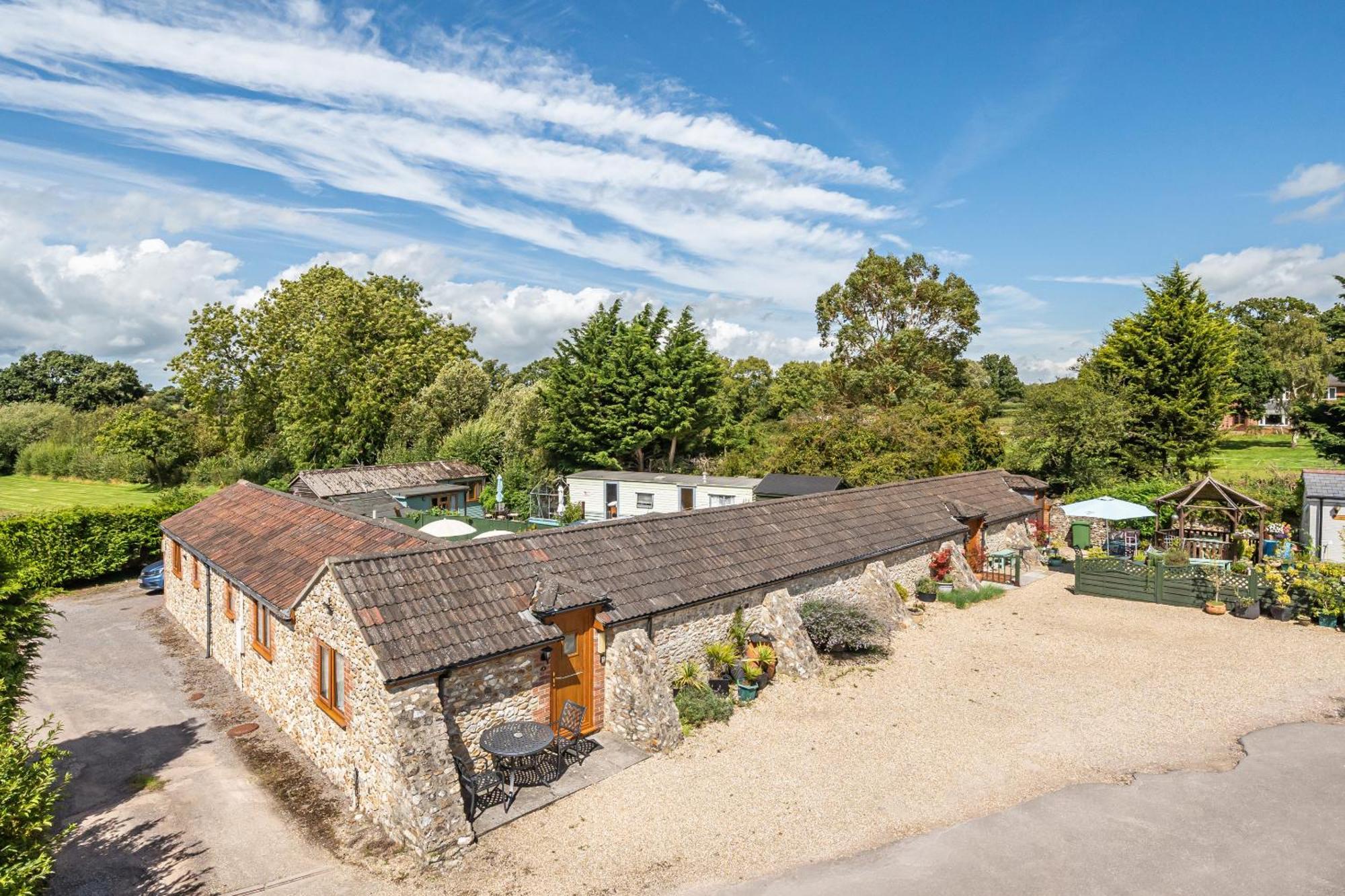Hotel The Golden Fleece Chard Exteriér fotografie